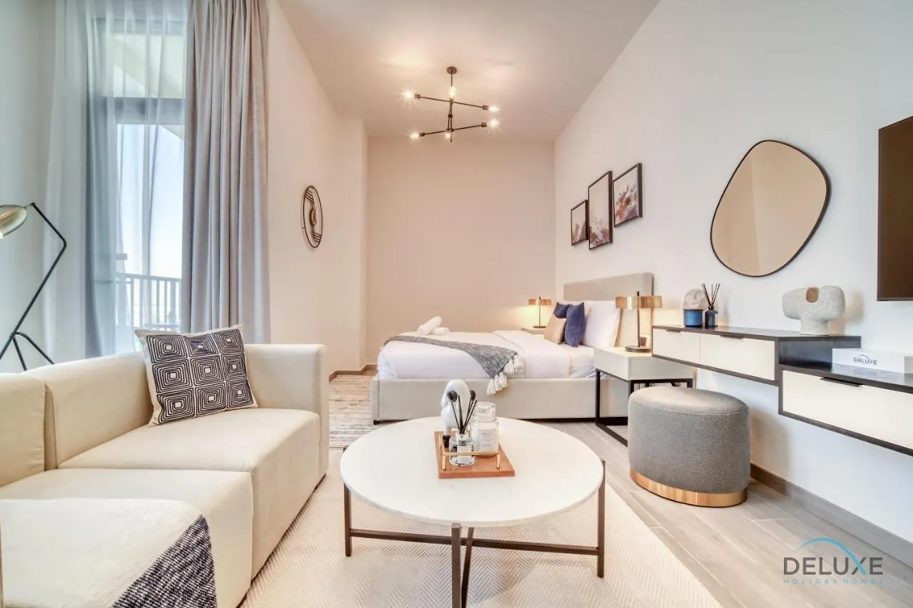 Prime Studio At Mesk 1 Midtown Dubai Production City By Deluxe Holiday Homes Förenade Arabemiraten